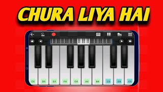 Chura Liya Hai Tumne Jo Dil Ko Piano tutorial | piano status | #shorts