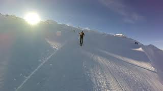 Skimo Silvesterknaller am Weissfluhgipfel 31.12.2017