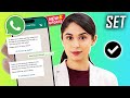 How to set WhatsApp Auto Greeting Message - Full Guide