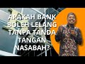 APAKAH BANK BOLEH LELANG TANPA TANDA TANGAN NASABAH?