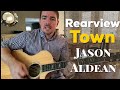 Rearview Town | Jason Aldean | Beginner Guitar Lesson