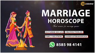 Marriage Horoscope Predictions: What the Stars Say About Your Married Life | @SaralAstrology