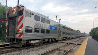 METX 8504 Leads an Inbound through Robbins, IL