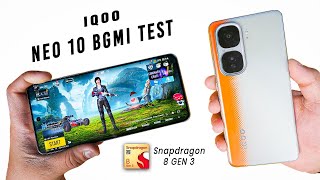 iQOO Neo 10 - 90 FPS BGMI Test | BGMI 3.5 Update