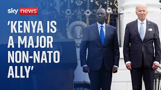 President Biden and Kenyan President, William Ruto hold joint news conference