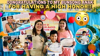 CONGRATULATIONS TO MY BUNSONG ANAK FOR HAVING A HIGH HONOR!! | BERKY BELLS SHOW