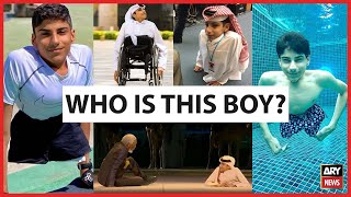 Who was the young Qatari boy at the FIFA World Cup 2022 opening ceremony?