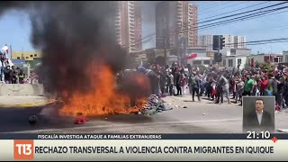 Rechazo transversal a violencia contra migrantes venezolanos en norte de Chile