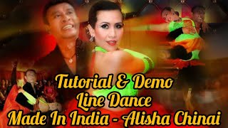 Made In India | Dance | Line Dance | Tutorial | Demo | Walk Through | H&H Dance Group