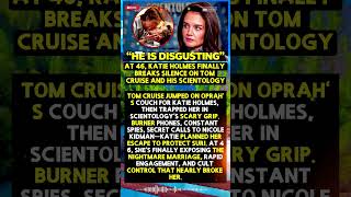 At 46, Katie Holmes Finally Breaks Silence On Tom Cruise and His Scientology #shorts #viral
