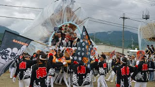 令和6年 南別井 宮入 比叡前 でんでん 建水分神社秋祭り だんじり祭