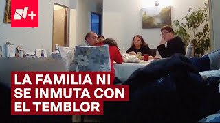 Sismo en Chile de 6.2: La insólita reacción de una familia - N+