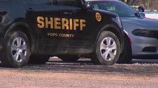 Suspect dead after officer-involved shooting in Pope County, deputies say