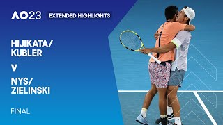 Hijikata/Kubler v Nys/Zielinski Extended Highlights | Australian Open 2023 Final