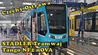 Tramwaj Stadler Tango NF2 nOVA dla Ostrawy