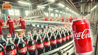 How Coca-Cola Is Made In Factory | Coca-Cola Factory Production