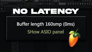 How to Record with NO LATENCY  (FL STUDIO)