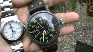 Collecting Watches - WWII Military Pilot's Watch Laco Luftwaffe German