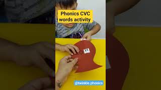 #phonics #activity #alphabet #kid #cvcwords #cvc #diy #kids