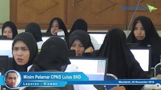 Dari Ribuan Pelamar CPNS Hanya Sebagian Kecil yang Lulus SKD