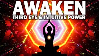 852 Hz + 432 Hz ! Awaken Crystal Clear Intuition, Activate Third Eye & Psychic Ability ! Let Go