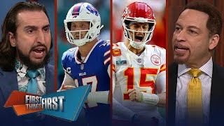 FIRST THING FIRST | Nick Wright & Brou reacts to Chiefs & Rival Bills made a sur