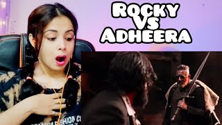KGF 2 Rocky Vs Adheera Climax Fight Scene Reaction | Reena Death Scene | Yash | Nakhrewali Mona