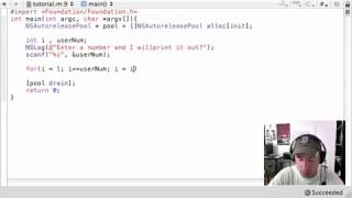 Objective C Programming Tutorial 13 scanf and increment operators YouTube