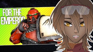 Vtuber Reacts to TheRussianBadger - Warhammer 40k: Space Marine