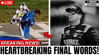 🚨 SHOCKING! DENNY HAMLIN BREAKS DOWN AFTER EMOTIONAL MESSAGE TO KYLE BUSCH’S SON AFTER VICTORY