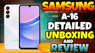 Samsung A-16 Detailed Unboxing and Review | Best Budget Phone? | GNN