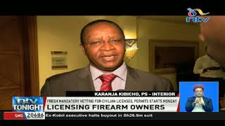 Fresh mandatory vetting for civilian gun licences to begin next month