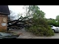 Powerful storms leave behind damage in Houston area