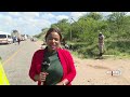 backed up traffic at beitbridge border post