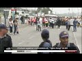 Protest against coronation of 