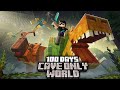 I survived 100 DAYS on a CAVE ONLY WORLD - THE MOVIE