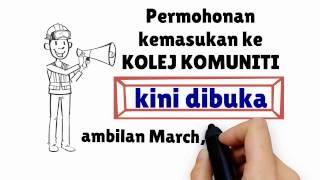 Permohonan Kemasukan ke Kolej Komuniti #sesiNov2015