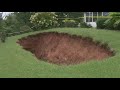 Sinkhole in Marietta a growing problem