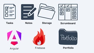 Dynamic Angular Applications With Firebase (Auth, Scrumboard, Notes, Tasks, Portfolio, Storage ..)