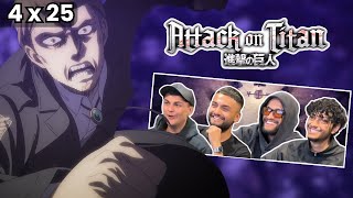 ALL TRUTHS ARE REVEALED! | Anime NEWBIES vs. Attack on Titan 4x25 \