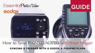 How to Sync Your PIKA200 Pro/AD200 Pro Flash with your Trigger