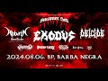 DEICIDE - meghívó I Budapest I Barba Negra 2024.08.06.