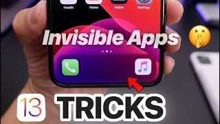 Make Apps & Folders invisible - iPhone SECRET HACKS You MUST TRY! #3