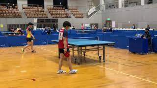 【ハイライト】面田采巳 vs 髙森愛央｜2021世界ユース日本代表1次選考合宿｜女子シングルス グループA