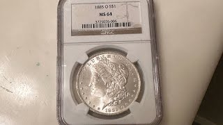 1885-O NGC MS64 Morgan Silver Dollar