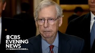 Mitch McConnell freezes mid-sentence during news conference, prompting health concerns