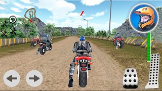 Fast Motor Bike Rider 3D - Android Gameplay - Heavy Bike Racing Games
