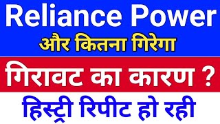 reliance power हिस्ट्री 😱  r power today news. rpower share latest news. rpower latest news today