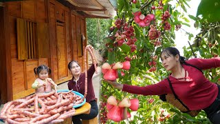 How to make delicious and simple traditional sausage - Harvesting jujubes for sale