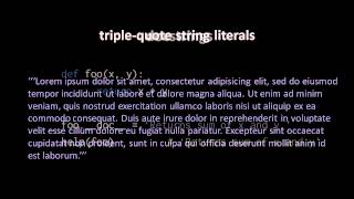 Python - strings and collections (part 1 of 3)